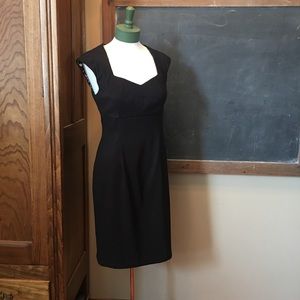 Connected Apparel  Black BodyCon Wiggle Dress